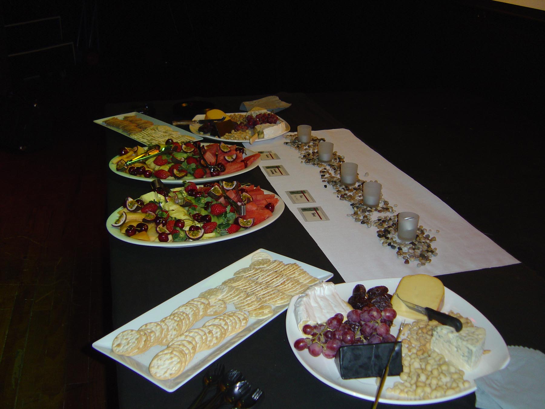 Our onsite catering at events - to compliment our Coffee Service